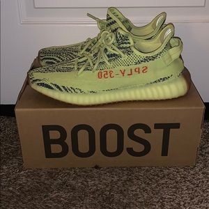 Yeezy boost 35 v2 semi frozen yellow (2017)
